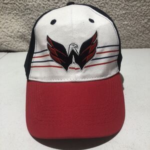 Washington Capitals NHL Hockey Adjustable Snapback Baseball Trucker Hat Cap